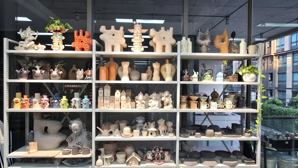 Pottery studio in Bangkok