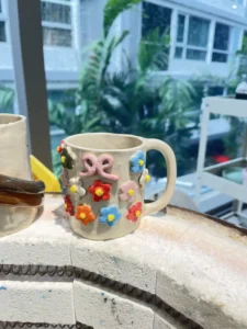 First time doing pottery mug